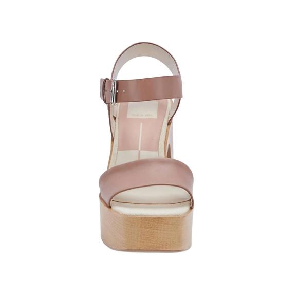 NEW DOLCE VITA wallis heels in cafe leather - Picture 3 of 3